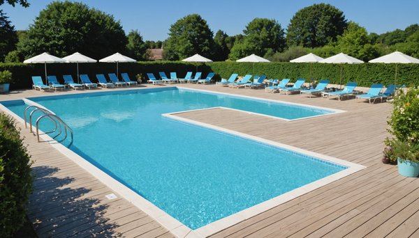 Quels sont les campings à Auray qui disposent d'une piscine et quels sont leurs tarifs ?