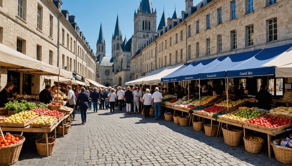 Les incontournables marchés autour d'Angers à découvrir ce weekend