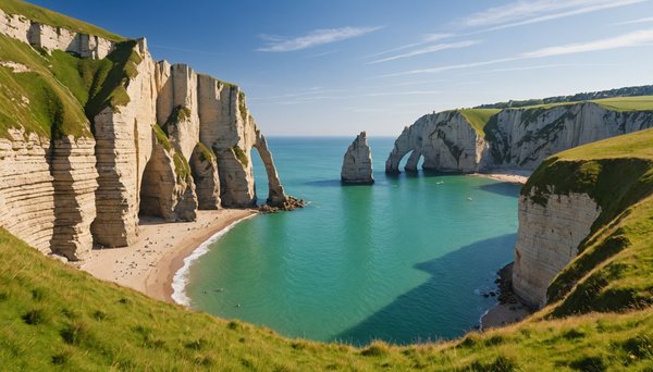 Que faire à Étretat : falaises, plages et découvertes avec le camping valhalla